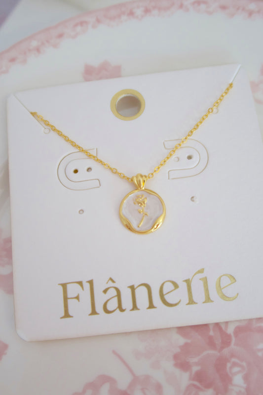 Fleur De Paris 18k Gold Necklace