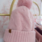 Blushing Snowfall Beanie