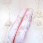 Baby Pink Coquette Makeup Bag