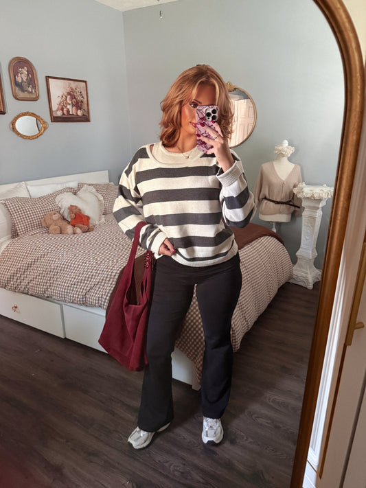 The Fold-Over Everyday Flare Pant
