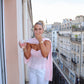The Camille Chiffon Top - Peony Pink RESTOCK