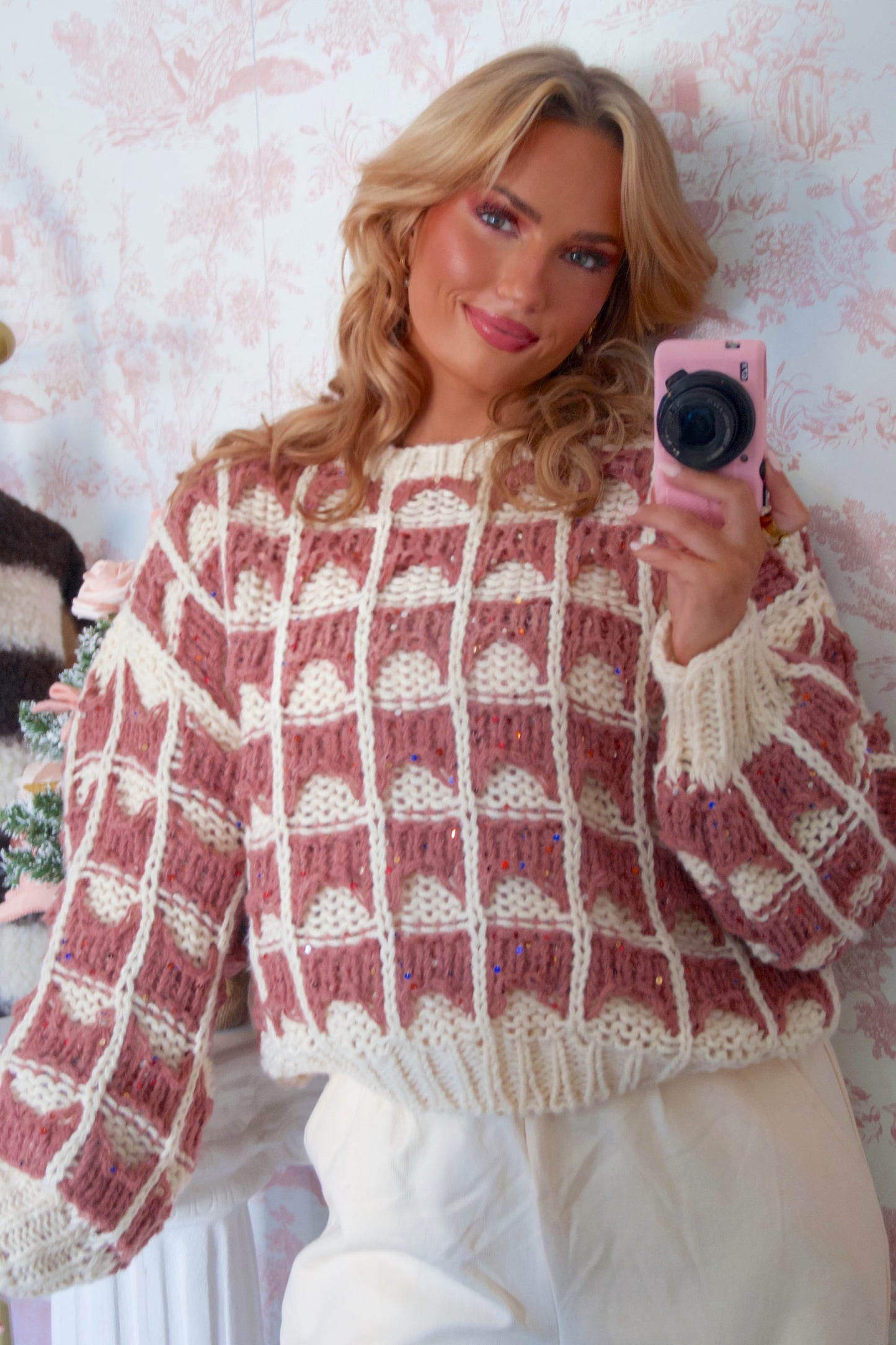 Sequin Sleigh Ride Sweater