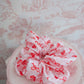 Sweetheart Bow Satin Scrunchie