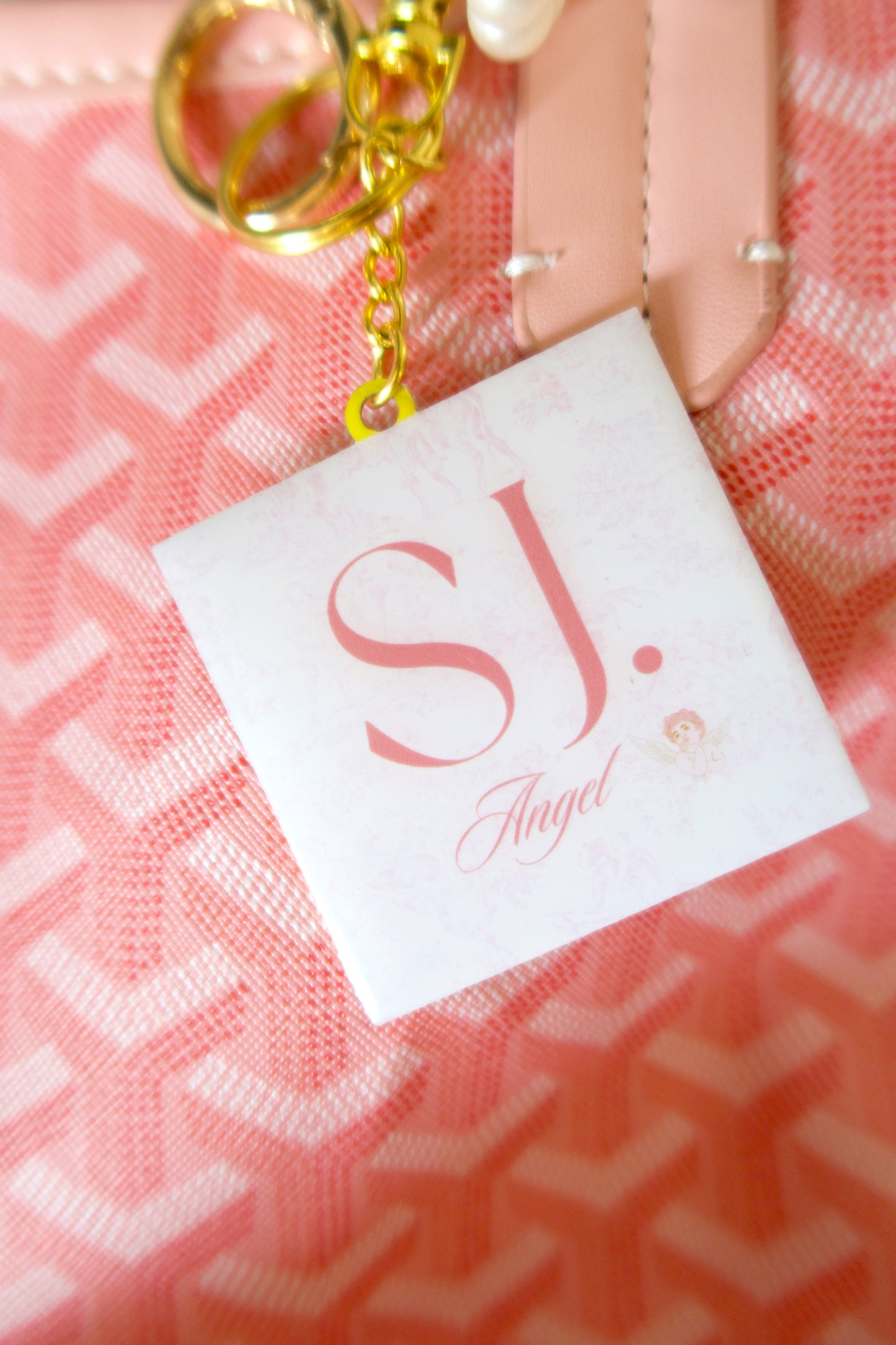 SJ. Angel Bag Charm