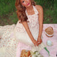 Cream Tea Blossoms Top