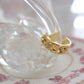 Gemma 24k Gold Filled Ring