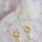 Viviana Vintage Heart Earrings