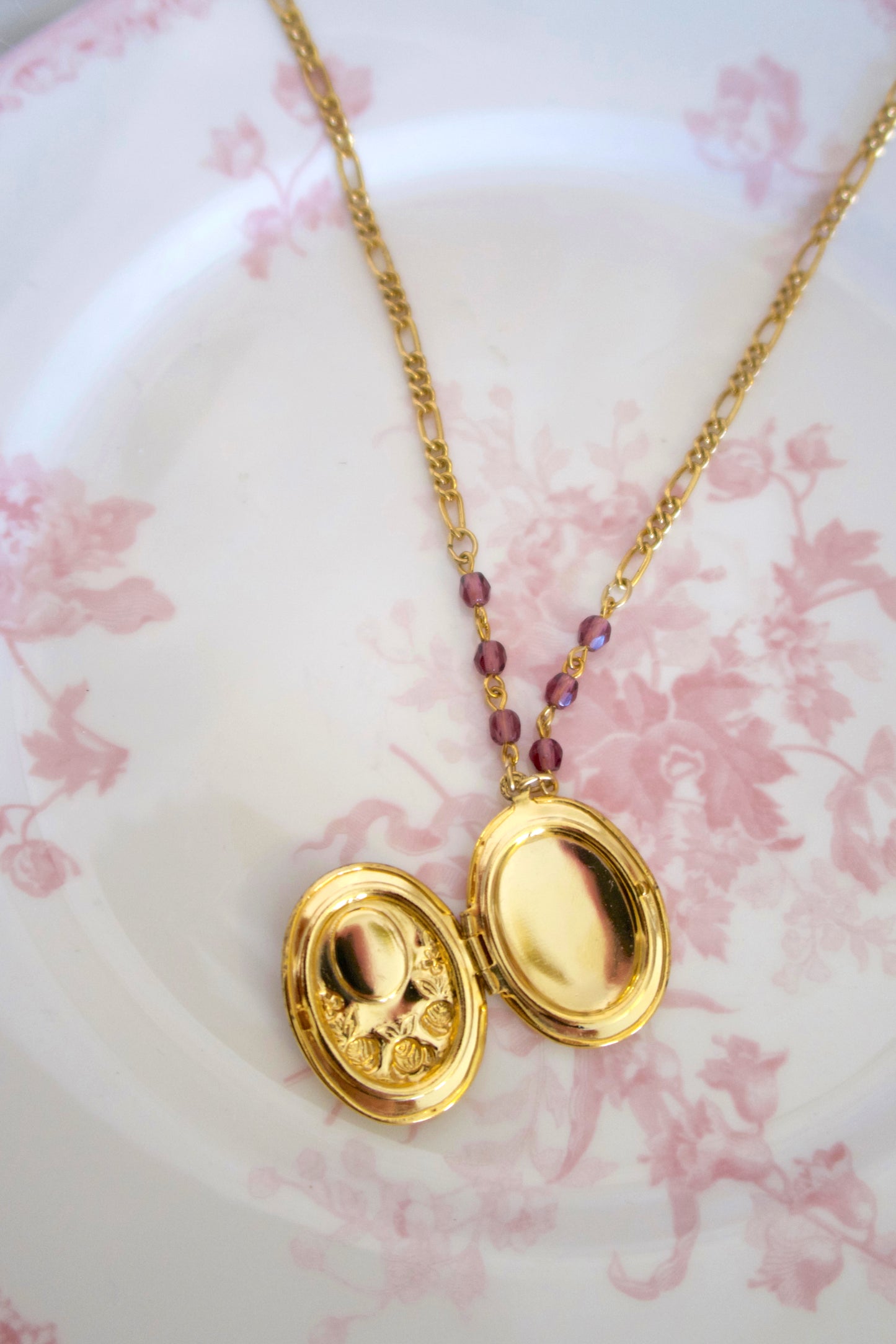 Regency Rose Locket