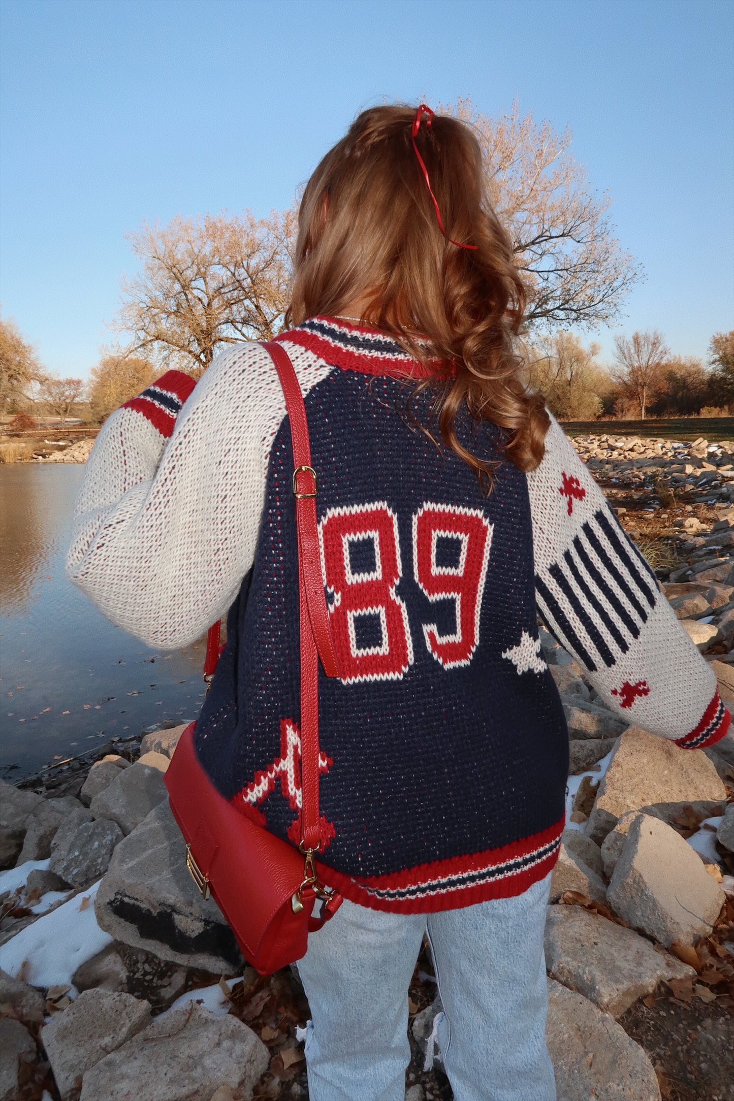 Cherry Ribbon Cardigan - Cherry Milkshake