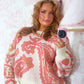 Paisley Pinks Sweater