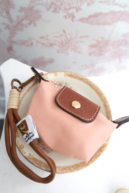 Petit Pouch Keychain - Ballet Pink