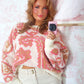 Paisley Pinks Sweater