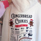 Gingerbread Baking Embroidered Hoodie