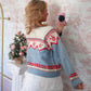 Vintage French Rose Cardigan - Icicle Kiss