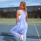 Move With Me Jumpsuit - Periwinkle