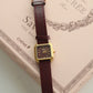 Heritage Claret Leather Watch