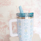 The Love Shack Tumbler 20oz - Cinderella Blue