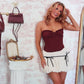The Vivienne Corset - Burgundy