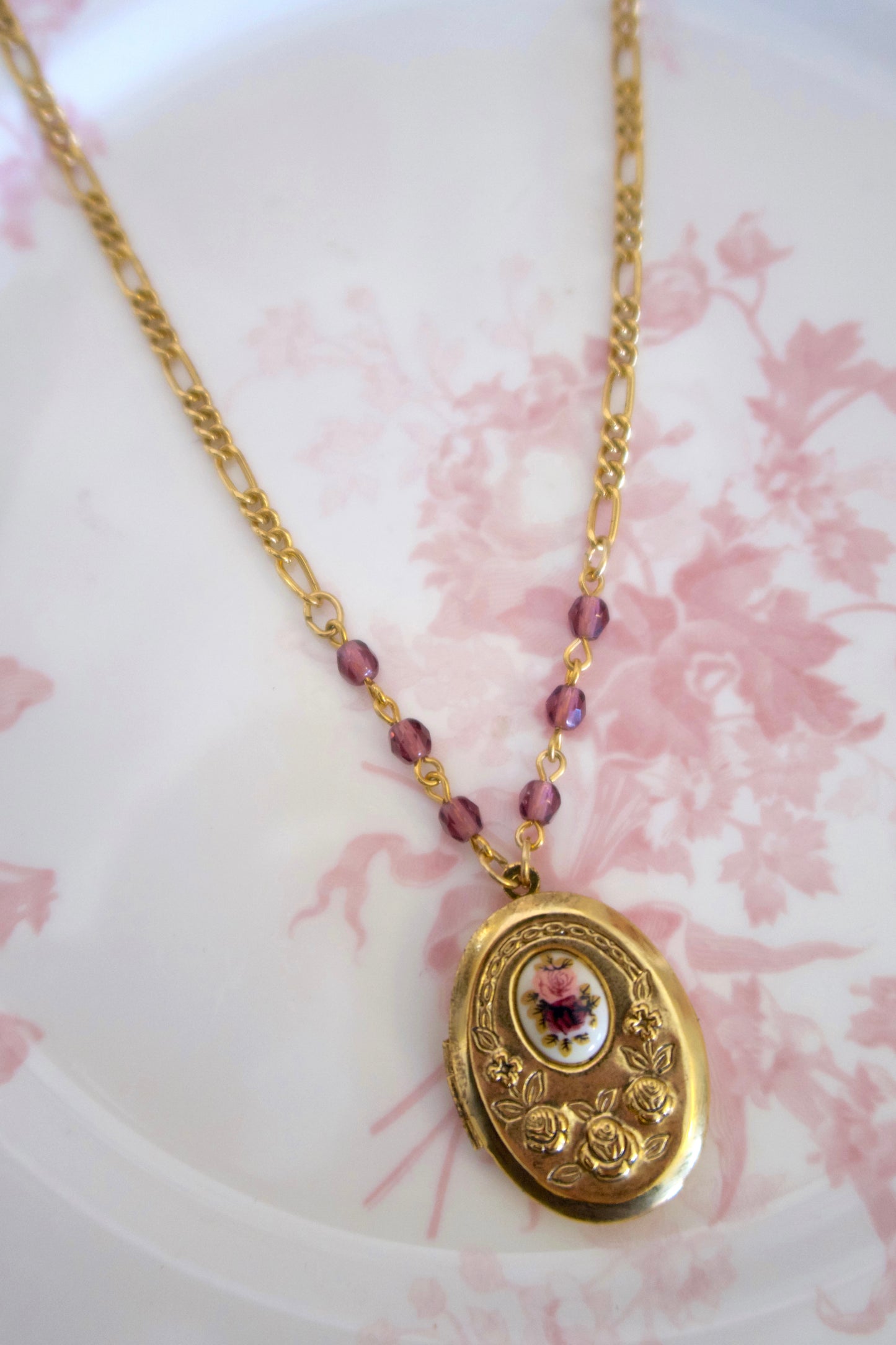 Regency Rose Locket