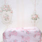 Baby Pink Coquette Makeup Bag