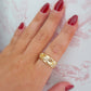 Gemma 24k Gold Filled Ring