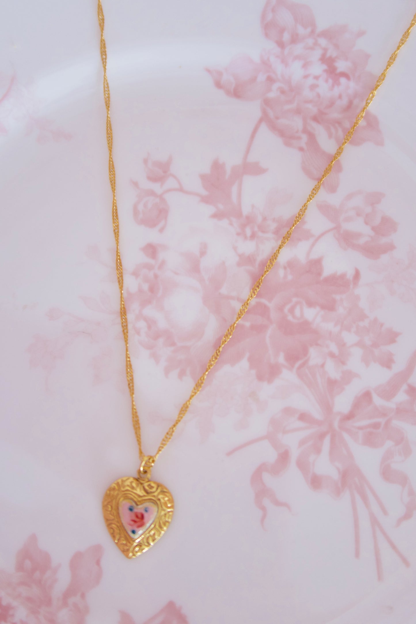 Petals Of Affection Vintage Necklace