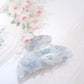 Aloha Shimmer Claw Clip - Ocean Blooms