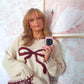 Darling Ribbon Sweater - Cherry Mocha