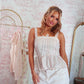 Antique Lace Peplum Top