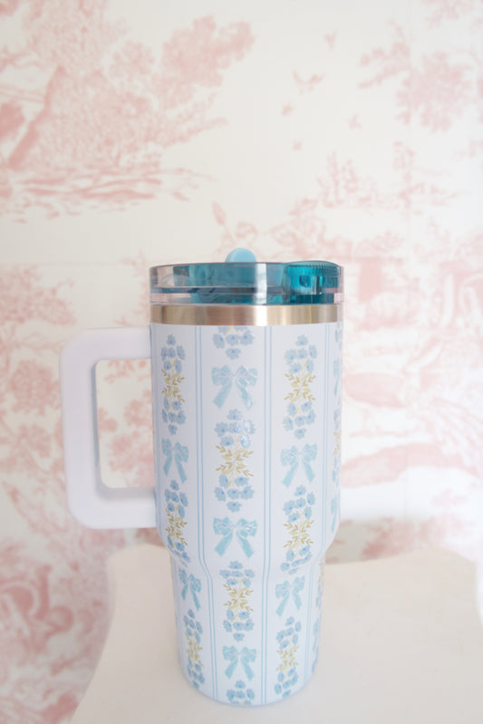 The Love Shack Tumbler 20oz - Cinderella Blue