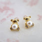 Bear’s Pearl Kiss Earrings