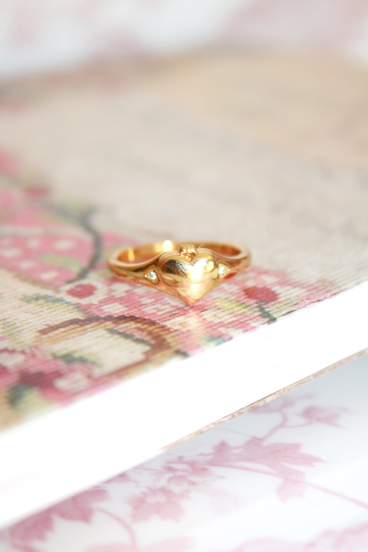 The Parisian Heart Locket Ring
