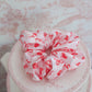 Sweetheart Bow Satin Scrunchie