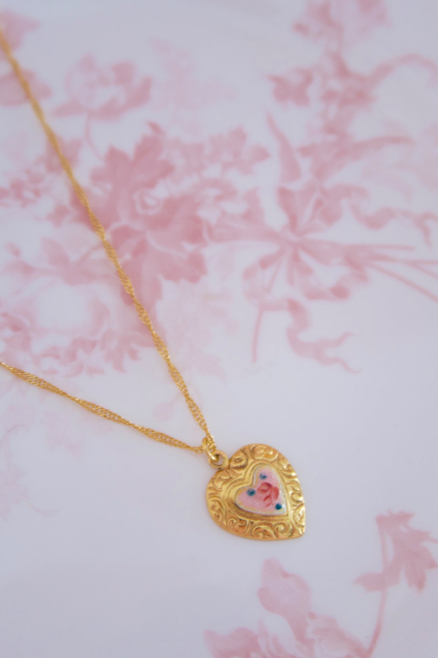 Petals Of Affection Vintage Necklace