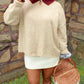 The Wentworth Polo Knit - Caramel Apple