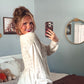 The Dauphine Babydoll Top - Oat
