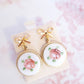 Briar Blossom Vintage Earrings