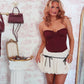 The Vivienne Corset - Burgundy