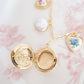 Cinderella’s Garden Locket Charm Necklace