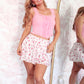 Floral Kiss Ruffle Shorts