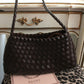 Le Chocolat Woven Shoulder Bag