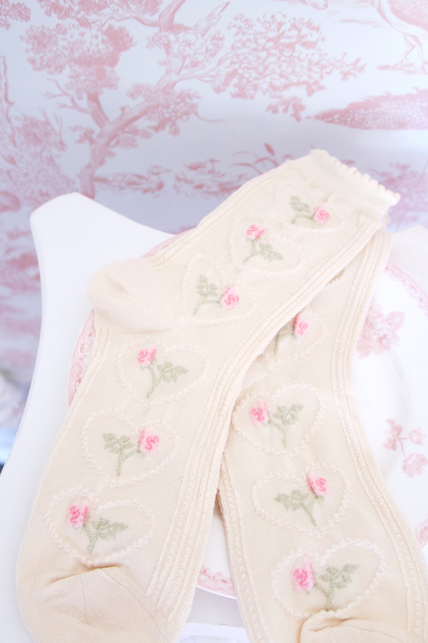 Sweet Tulip Love Socks