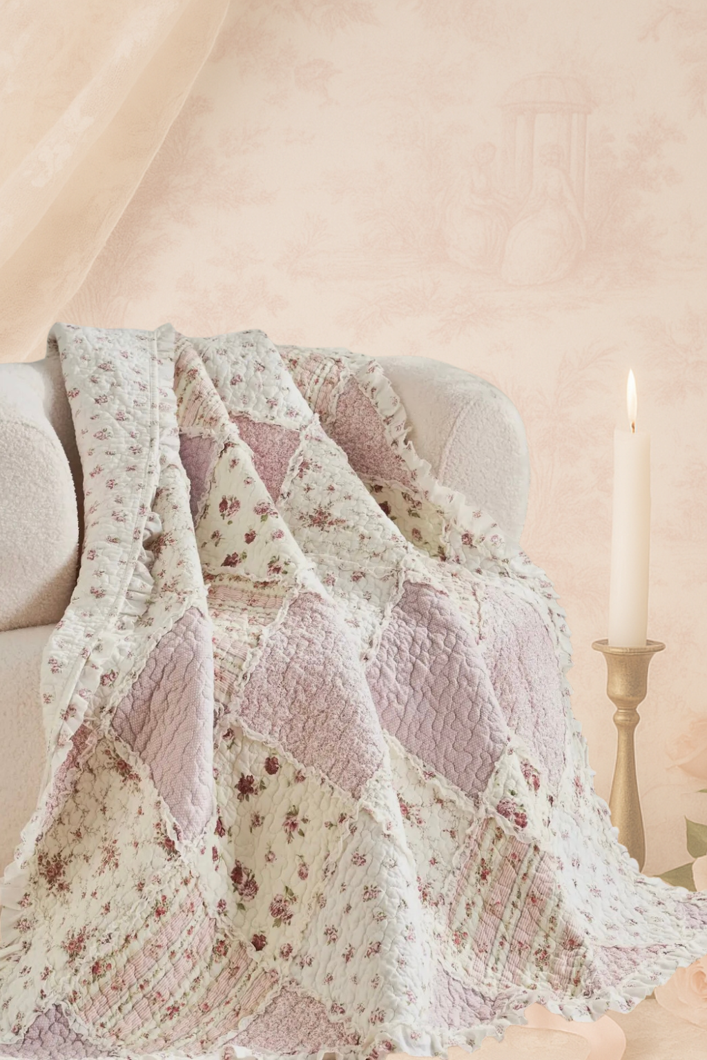 The Cottage Keepsake Throw Quilt RESTOCK 8.4