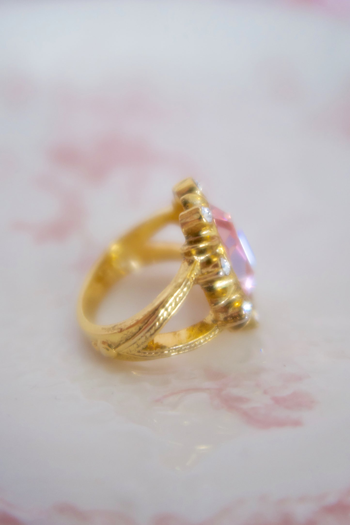 The Pink Regency Ring