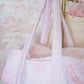 Toile En Rose Pink Quilted Weekender Bag