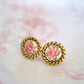 Lady Antoinette Button Earrings