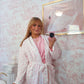 Rosy Ribbons Luxe Robe