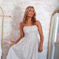 Lilac Lacewood Midi Dress