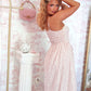 Blush Lacewood Midi Dress