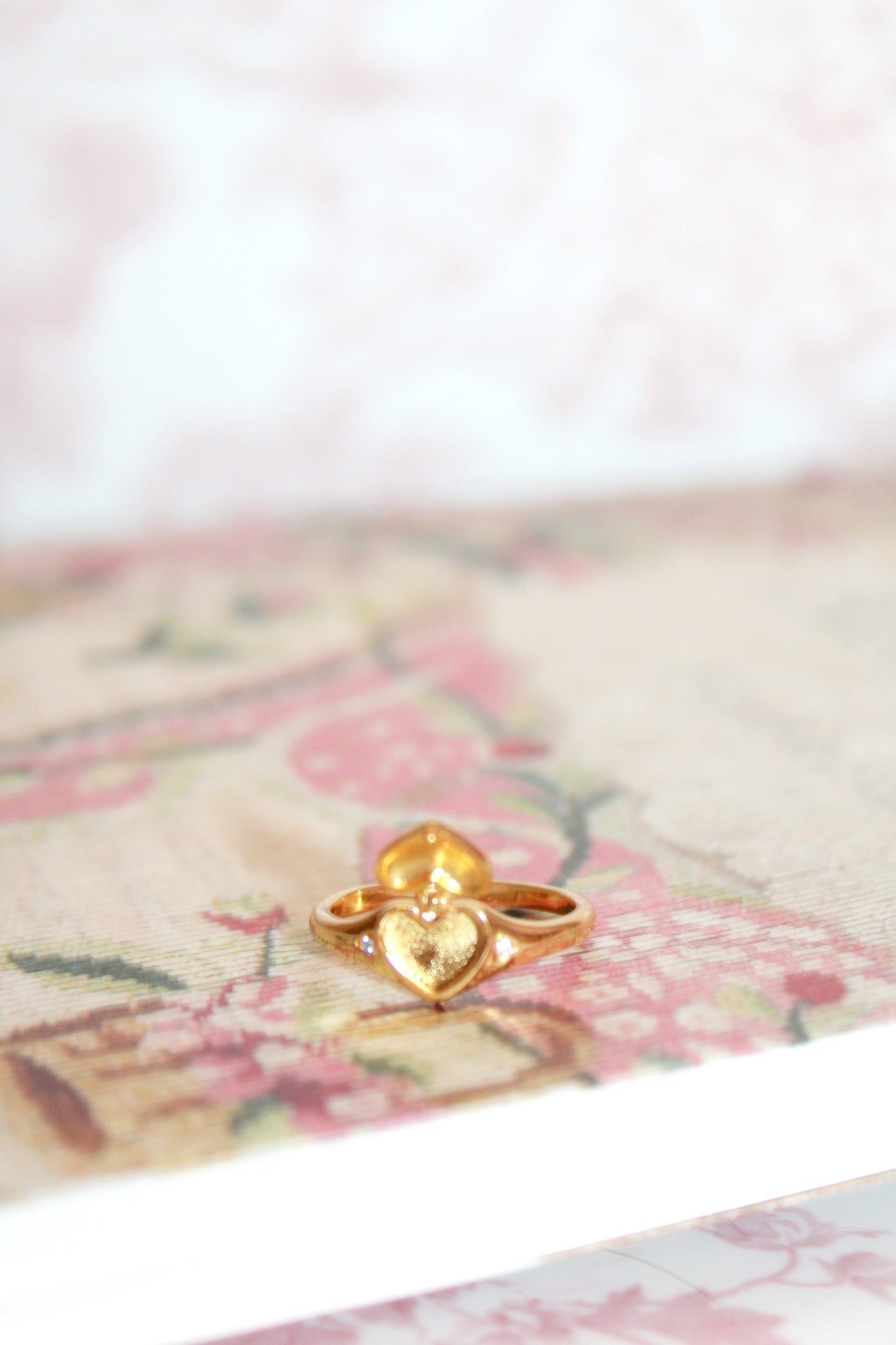 The Parisian Heart Locket Ring